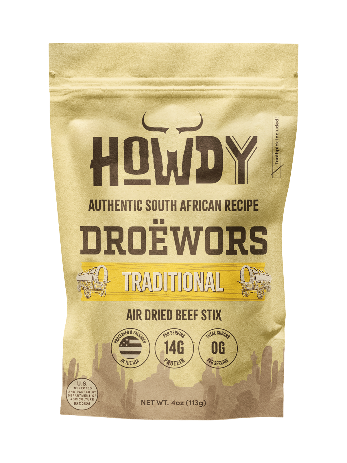 Beef Stix / Traditional Droëwors 4oz