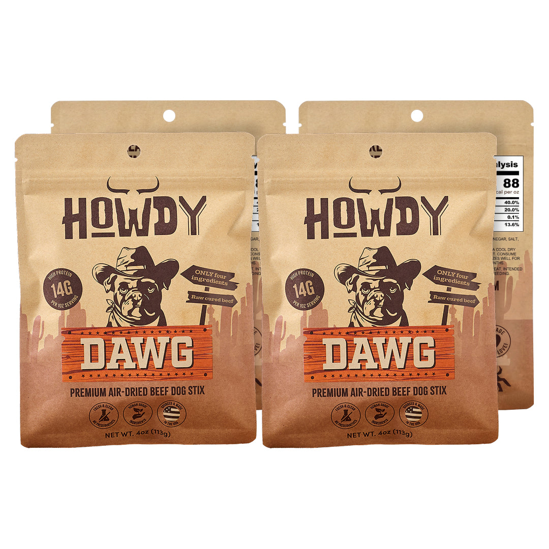 Howdy DAWG - Beef Stix For Dogs