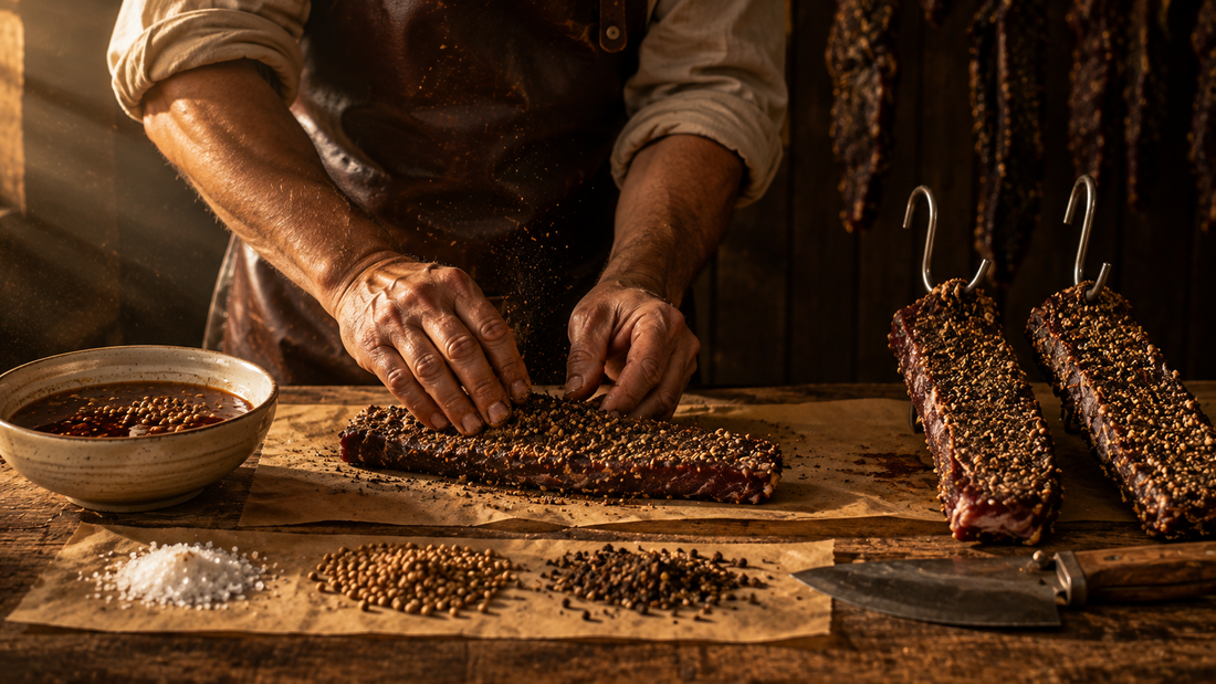 Biltong Curing Process