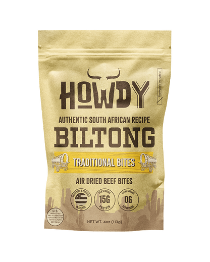 Biltong "Bites" Traditional 4oz