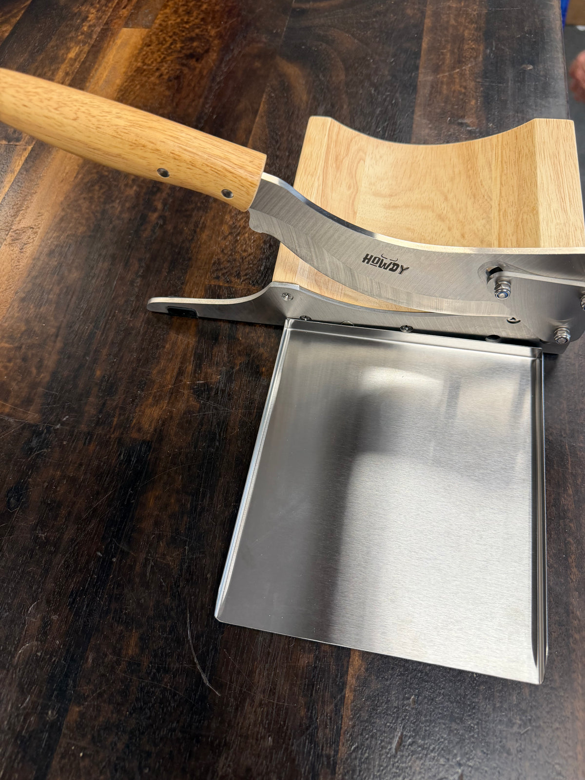Howdysnax Biltong Slab Cutter