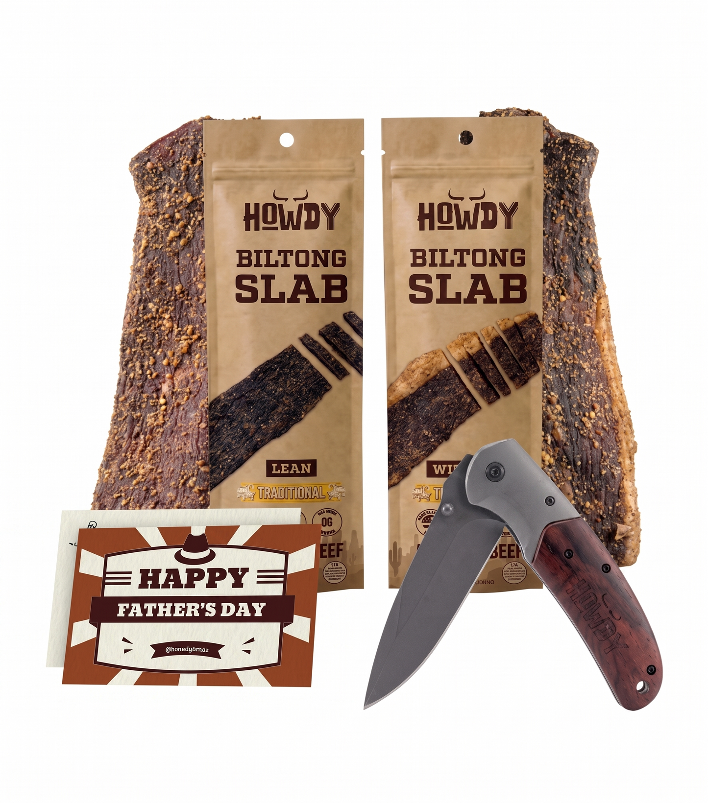 Gift Set: Exclusive Father's Day Biltong Slabs Set