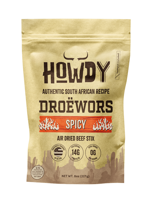 Beef Stix / Spicy Droëwors 8oz
