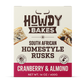 Howdy Bakes Rusks - Cranberry & Almond 14oz / 400G