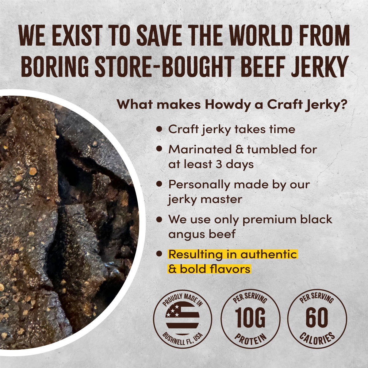 Craft Jerky - Madman 4oz