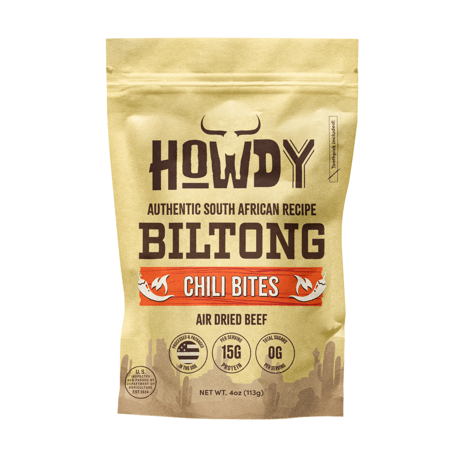 Biltong Chili Bites 4oz