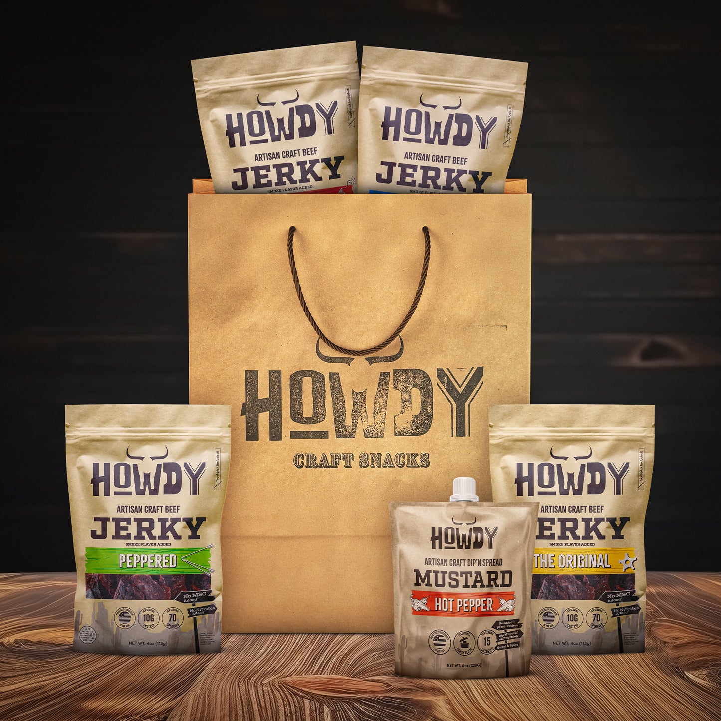 Gift Set: Jerky Galore | All 4 Jerky Flavors