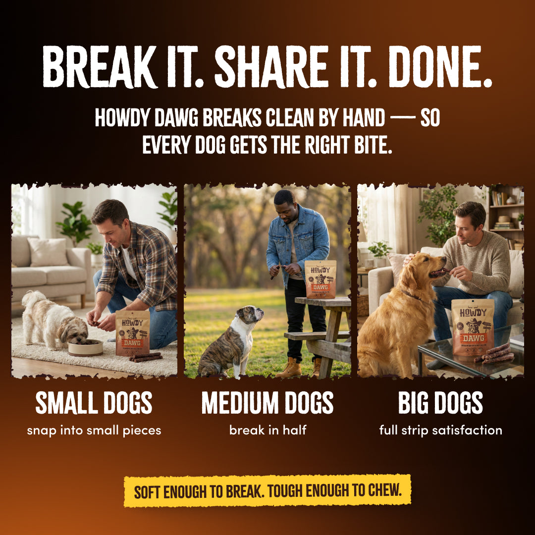 Howdy DAWG - Beef Stix For Dogs