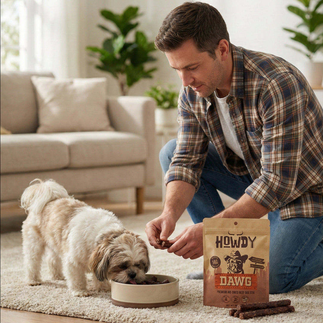Howdy DAWG - Beef Stix For Dogs