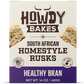 Howdy Bakes Rusks - Healthy Bran 14oz / 400G