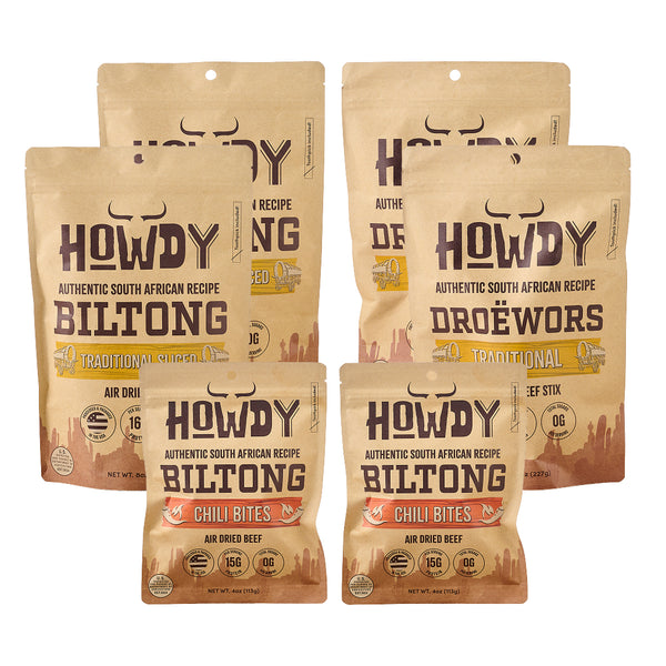 Biltong Droewors Gift Set | Howdysnax South African