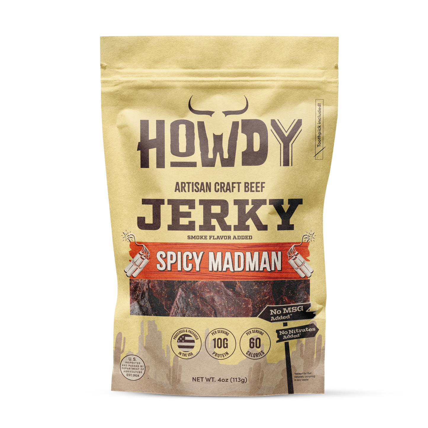 Craft Jerky - Madman 4oz