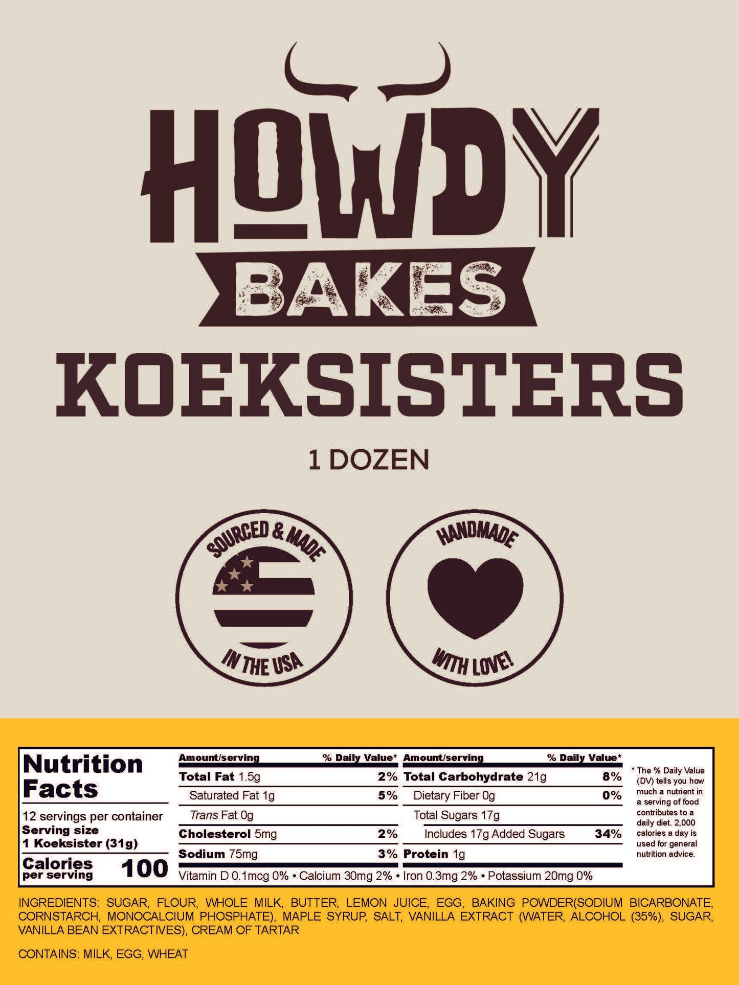 Howdy Bakes Koeksisters