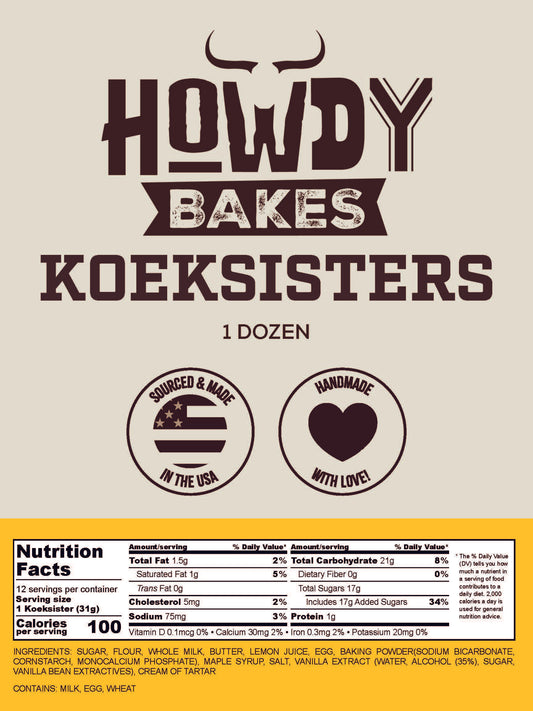 Howdy Bakes Koeksisters